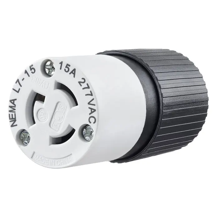 Bryant 4779NC Industrial Female Connector Body 15A 277V L7-15R