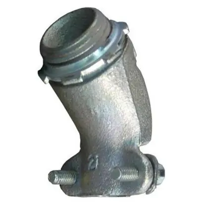 Appleton 7246V AC/Flex Connector 1/2 inches 45°