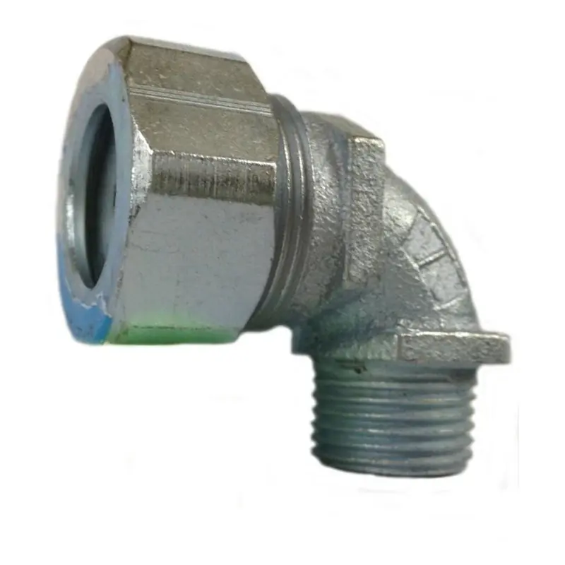 Appleton CG90-6250S 1/2 inches Steel 90D Cord Connector