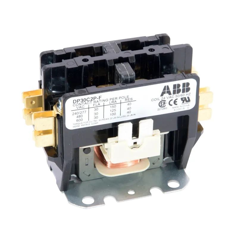 Abb DP30C2P-F Contactor 30A 2-Pole Non-Reversing 24V AC Coil