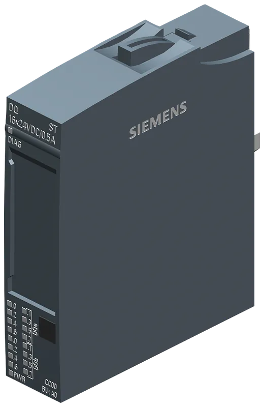 Siemens 6ES71326BH012BA0 ET 200SP DQ 16x24V DC/0.5A STANDARD