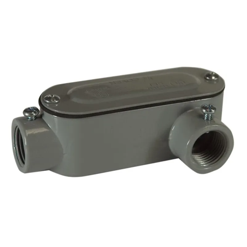 Topaz LL6SSCG LL Type Combo Conduit Body 2 inches EMT & Rigid