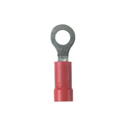 Panduit PV18-14R-CY Ring Terminal 22-18 AWG 1/4 Stud