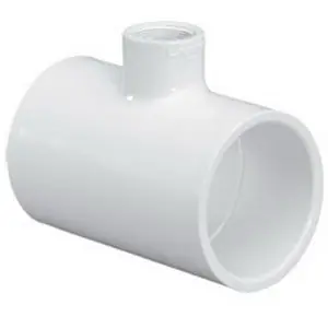 Macomb Group 401-417 4 x 4 x 1 Pvc 40 Sw Red Tee