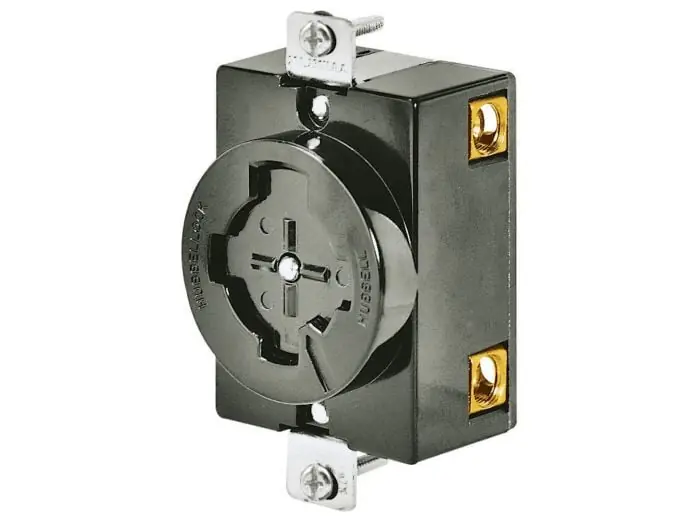 Bryant 20403 Power Interrupting Industrial Receptacle 30A 250V DC/600V AC