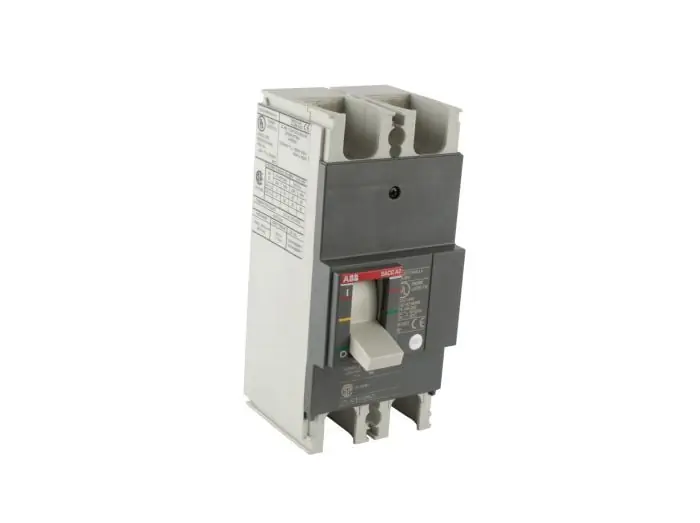Abb A2A225TW-2 Molded Case Circuit Breaker 225A 2 Pole 10kA Formula Ul Series