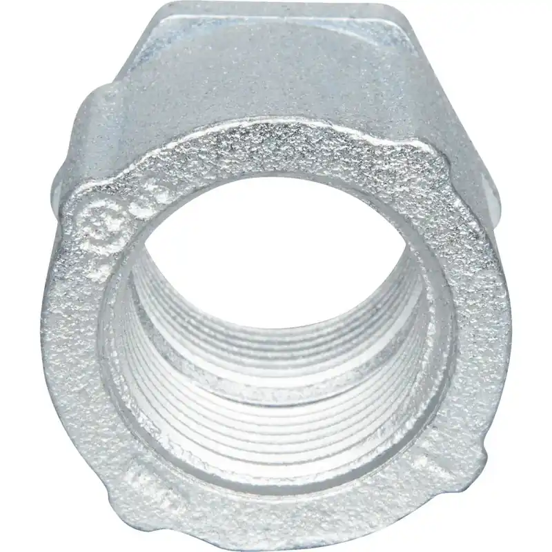 Topaz 853 1 inches Rigid Coupling, 3 Piece Type, Malleable Iron