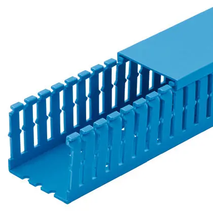 Panduit F4X4IB6 Pan Narrow Finger Flush Cover (6 ft Length)