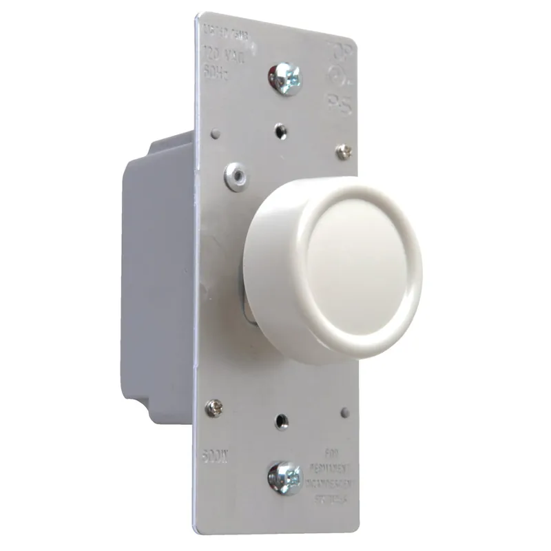 Pass & Seymour R600-PLAV Dimmer, 5 A, 120 V, 600 W, Halogen, Incandescent Lamp