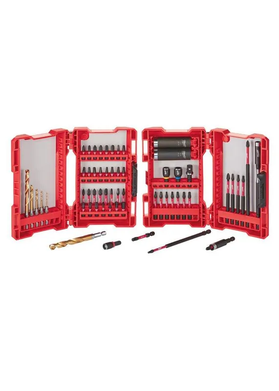 Milwaukee 48-32-4015 Shockwave Impact Duty Steel Driver Bit Kit 60 Piece