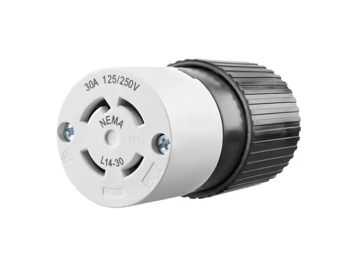 Bryant 71430NC female connector body 30A 125/250V L14-30R