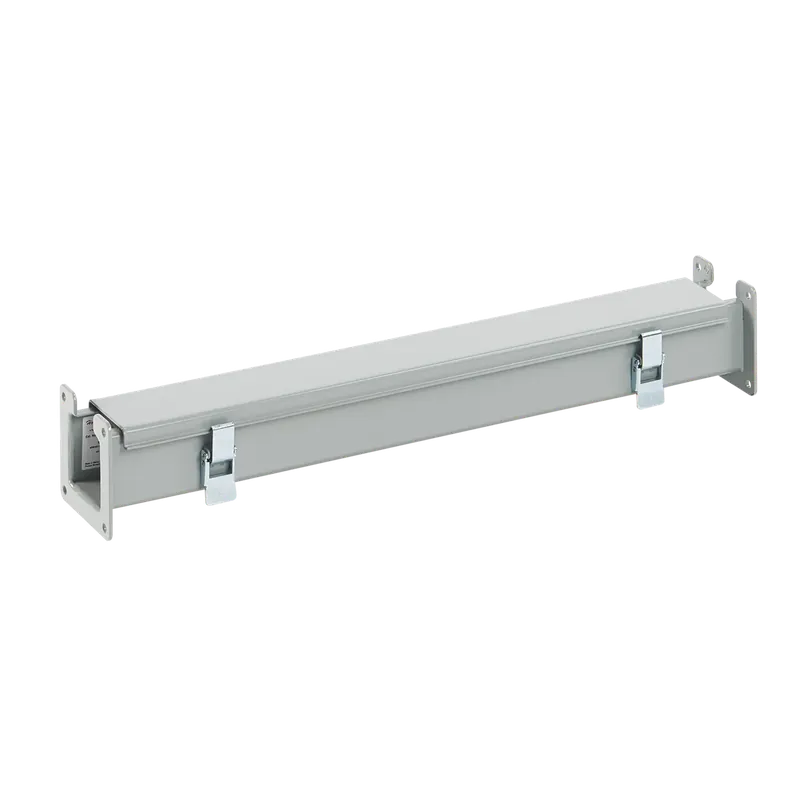 Hoffman F22L24 Straight Section Lay-in Hinged-Cover Type 12, 2.50x2.50x24.00