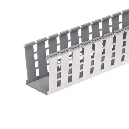 Panduit G2X3LG6EMI Panelmax Shielded Wiring Duct Base 6 ft