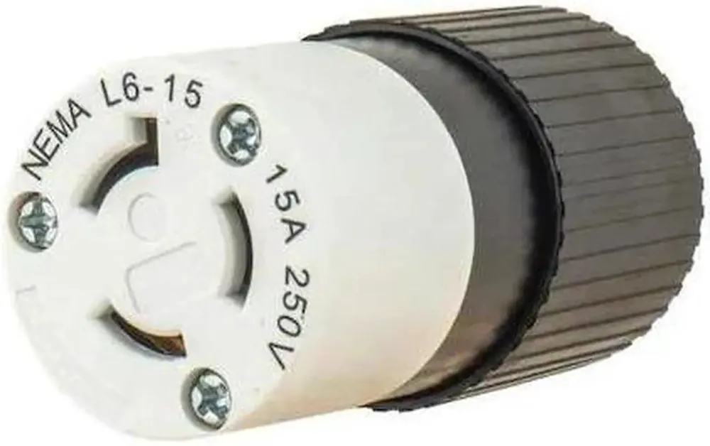 Bryant 70615NC Female Connector Body 15A 250V L6-15R