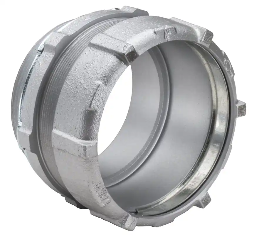 Topaz 268TZ Rigid Connector, 3 inches, Compression Type, Malleable Iron