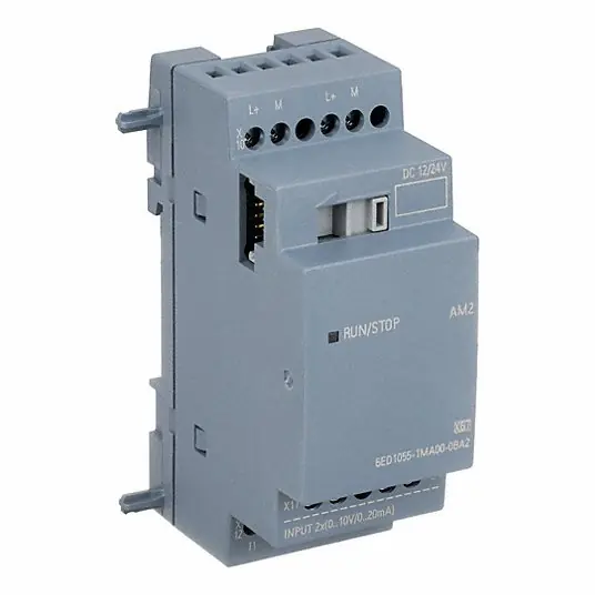 Siemens 6ED10551MA000BA2 LOGO 2 Analog Input Module, 4~20mA or 0-10 VDC
