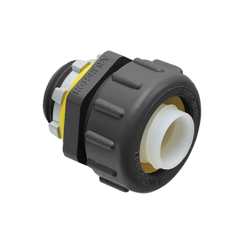 Arlington NMLT125BL 1-1/4 inches Straight Liquidtight Pvc Connector NMLT125BL