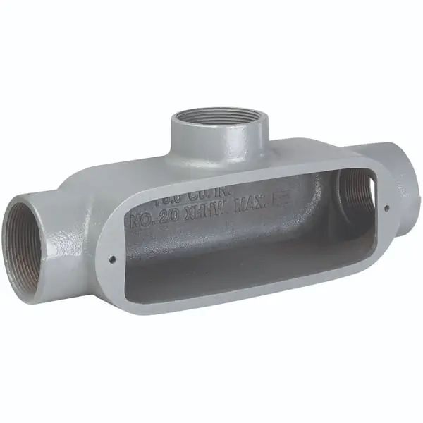 Killark OT-4 duraloy o series type t conduit body 1-1/4 in hub
