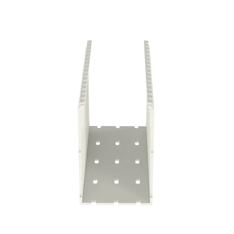 Panduit F3X5WH6 Narrow Slot Wiring Duct 3 inches x 5 inches x 6 ft
