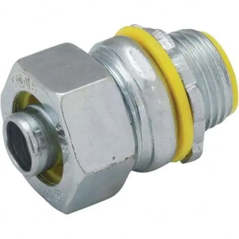 Raco 3512RAC Liquidtight Connector, Straight, 1/2 inches