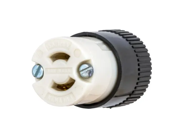 Bryant 7464N Midget Locking Industrial Female Connector Body 15A 125V ML-1R