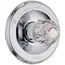 Delta t13022 Classic Monitor 13 Series Valve Trim Chrome