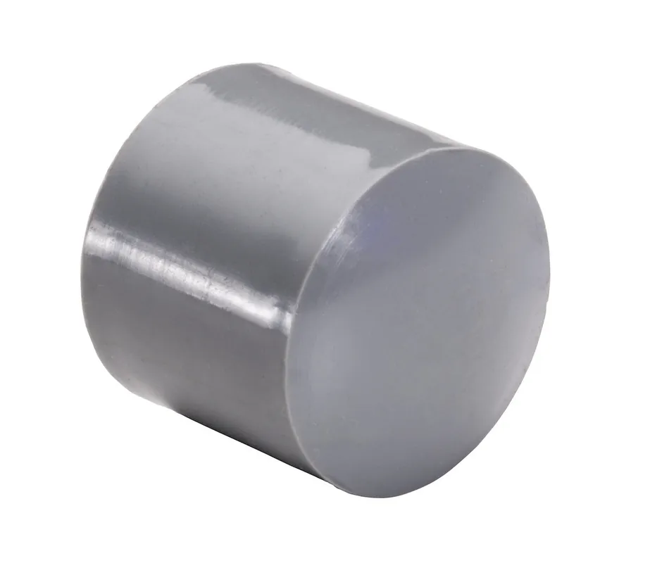 Topaz 1087 End Cap PVC 2-1/2 inches