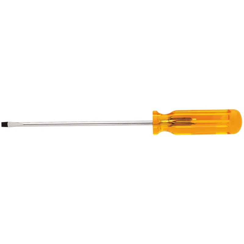 Klein Tools A316-4 Screwdriver 3/16-Inch Cabinet Tip 4-Inch Shank