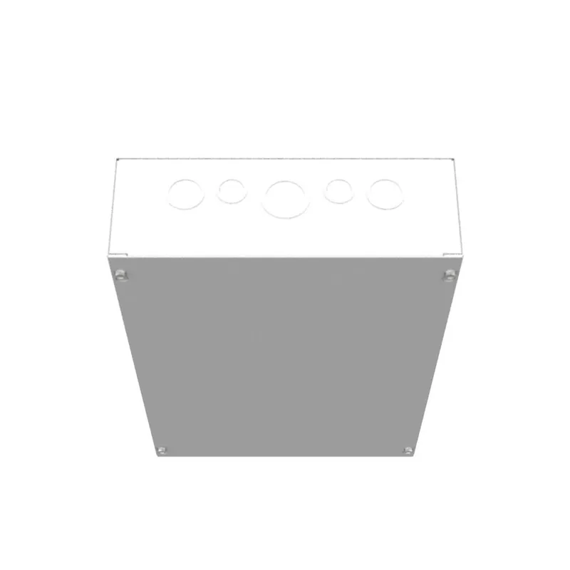 Milbank 12184-SC1 18x4x12 Screw Cover Type 1 UL Listed Steel Knockouts