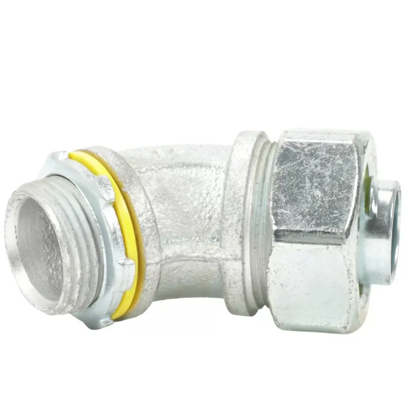 Raco 3543 Insulated Connector, 3/4 In., 90 Deg