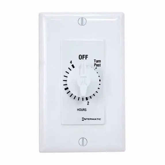 Intermatic FD4HW Spring-Wound Timer 4 hr SPST 277V AC