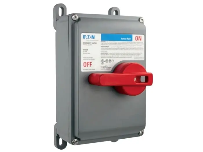 Cooper Wiring AHDS60 Motor Control Disconnect Switch 60A