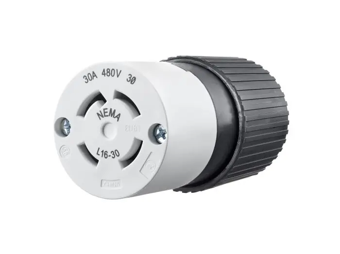Bryant 71630NC Locking Connector 30A 480V L16-30R
