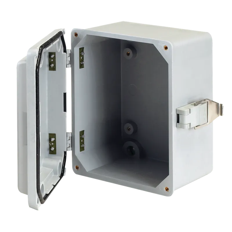 Hoffman A1287JFGQRR Screw Hinge Cover Quick-Release Latch Type 4X 11.50x8.00x6.80
