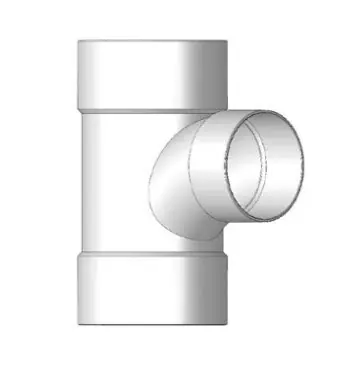 Westlake Pipe & Fittings P155 Sanitary Tee 3 in