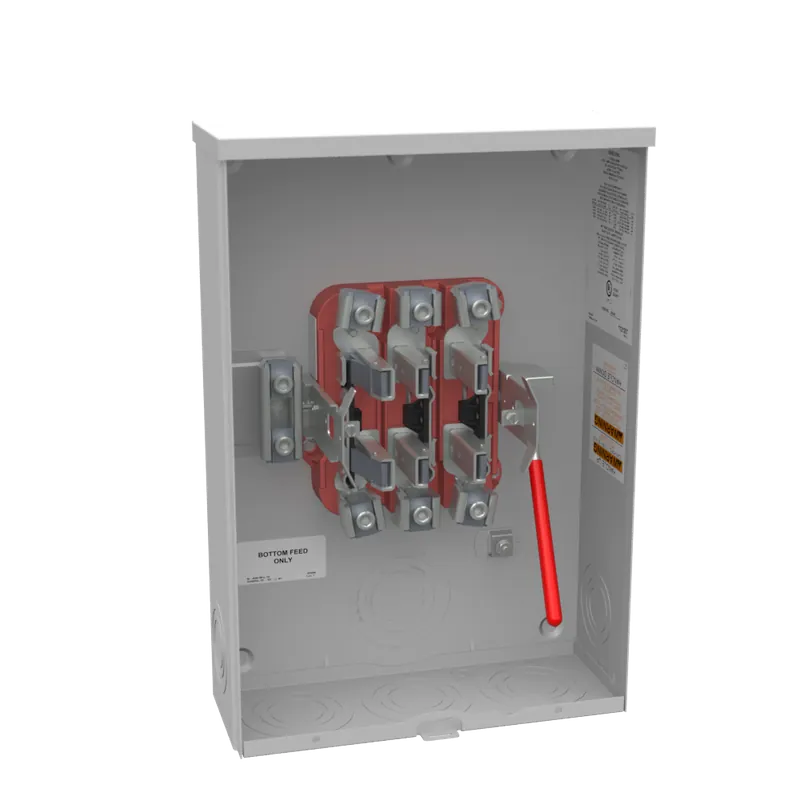 Milbank U2046-O 7 Terminal Ringless Plain Top Lever Bypass Lindstrom