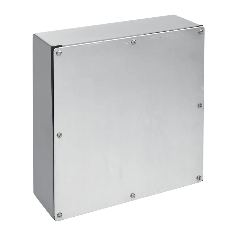 Hoffman A864GSC Screw-Cover Gasketed Type 3, 8.00x6.00x4.00, Galvanized, Steel