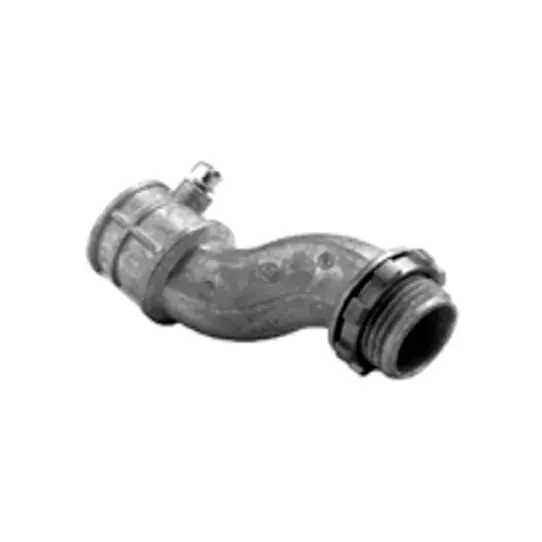 Nsi 1620-DC2 nipple connector set screw offset zinc die cast 1/2 inch