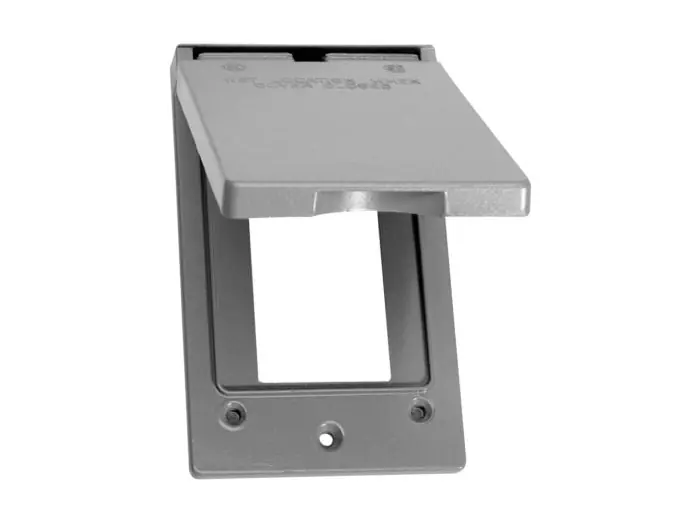 Crouse Hinds TP7240 weatherproof self-closing cover GFI Devices