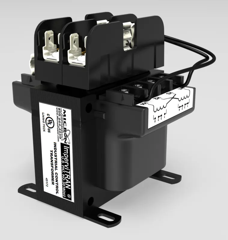 Micron B250LP7RBF ImperviTRAN Series 250VA Control Power Transformer