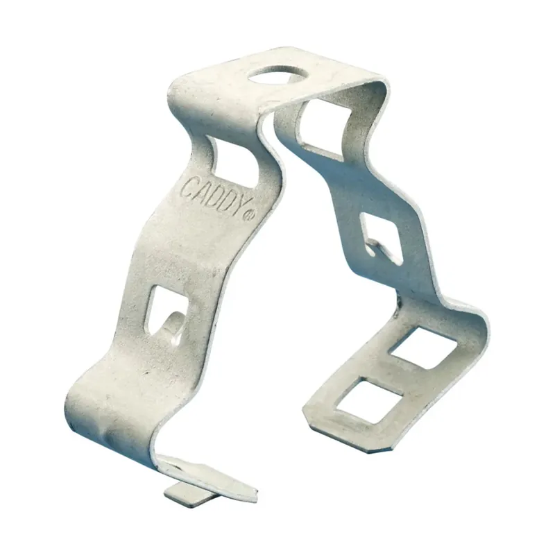 Nvent 16M4I Snap Close Conduit/Pipe Clamp, Spring Steel, 3/4 inches, 1 inches EMT, 3/4 inches, 1 inches Rigid/Pipe, 1/4 inches Hole, Threaded
