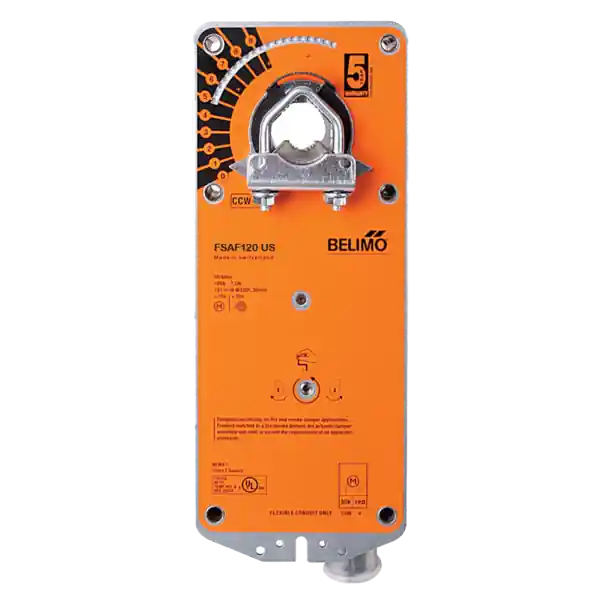 Belimo FSLF230 US Fail-Safe Fire & Smoke Actuator 30 in-lb