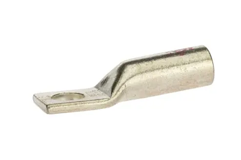 Nsi L1038 Copper Long Lug 1/0 AWG 3/8 Bolt Size