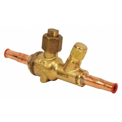 Ndl Industries nbv004sz Press Ball Valve Schrader 1/2 in 900 Psi