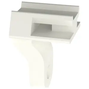 Panduit LHMS-S6-C Cable Tie Mount Lightening Hole #6 Screw (M3.5)
