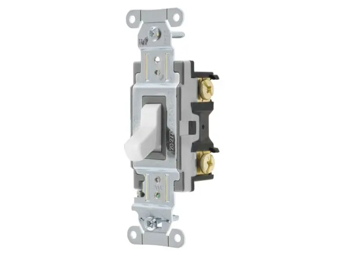 Bryant CSB120BW Wall Switch, 20A 120/277V AC