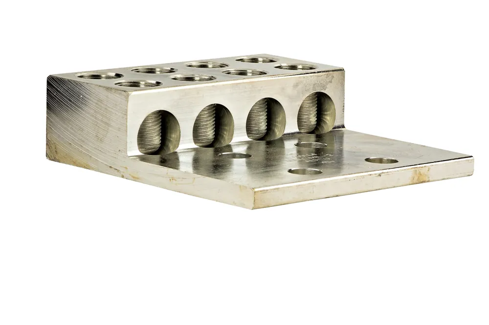 Nsi 4-600ll4 double screw lug aluminum 4 600-2