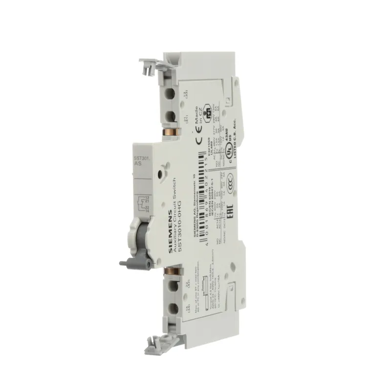 Siemens 5ST3010-0HG Auxiliary Switch 1No + 1Nc UL489