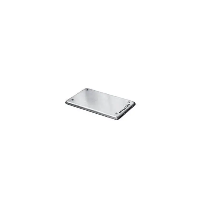 Appleton FSK-3B-CM Blank Cover 3-Gang