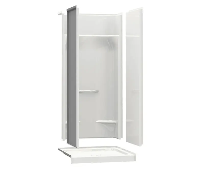 Aker 142063-000-002 Back Wall Panel Fiberglass White